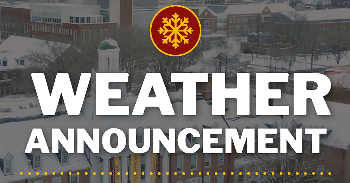 Weather Announcement